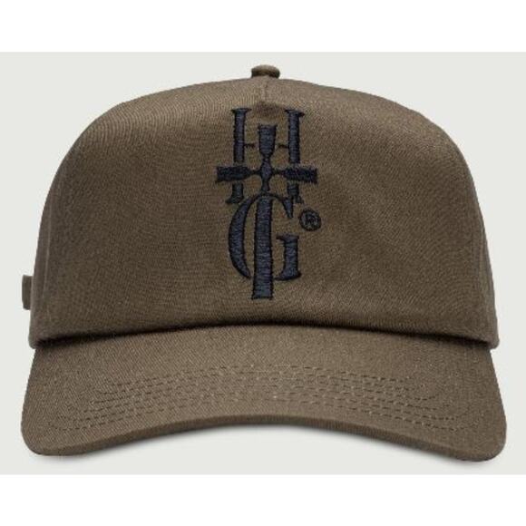 Honor The Gift Men's HTG Prep Embroidered Strapback Hat Cap in Olive - Picture 1 of 3